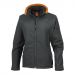 Naisten Soft Shell , Result , kalvotakki,Black