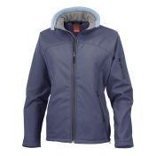 Naisten Soft Shell , Result , kalvotakki,Navy