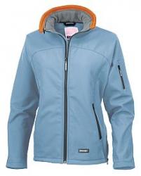 Naisten Soft Shell , Result , kalvotakki,SKY BLUE 