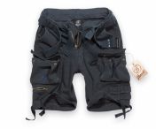 Savage Vintage Shortsit,Kivipesty  Musta 