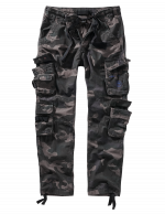 Brandit Pure Slim Fit housut, kivipesty, dark camo 