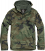 Brandit Windbreaker jacket, woodland camo